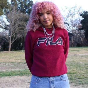 Fila fleece hoodie